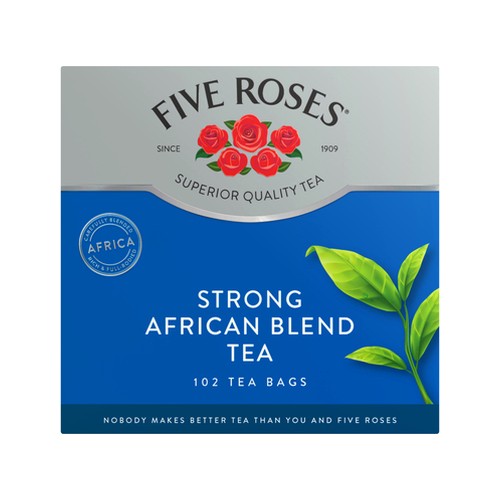 five roses tagless african blend tea 100 pack