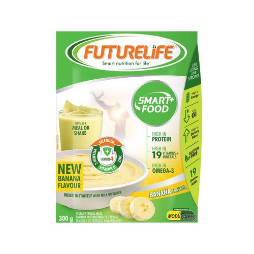 futurelife smart food instant cereal banana flavour 300g