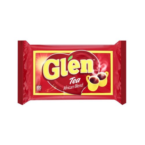 Glen Black Tea Tagless Tea Bags 100 Pack