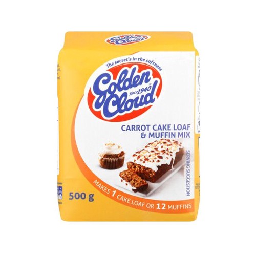Golden Cloud Ready Mix Carrot Muffin 500g