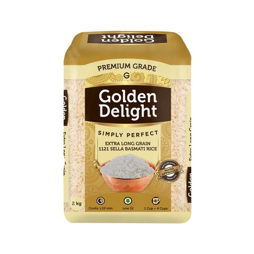 golden delight basmati rice 2kg