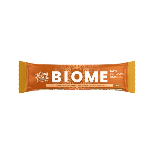 happy culture banana & peanut butter coated in dark chocolate bar 50g
