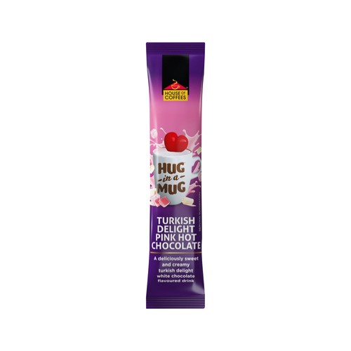 Hug in a Mug Turkish Delight Pink Hot Chocolate 25g