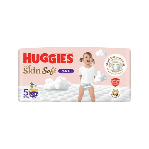 Huggies Gold Pants Size 5, Jumbo Pack 50 Nappies