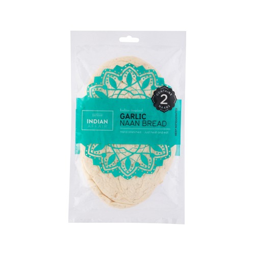 Indian Affair Garlic Naan Bread