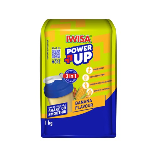 iwisa power up banana multigrain instant porridge 1kg