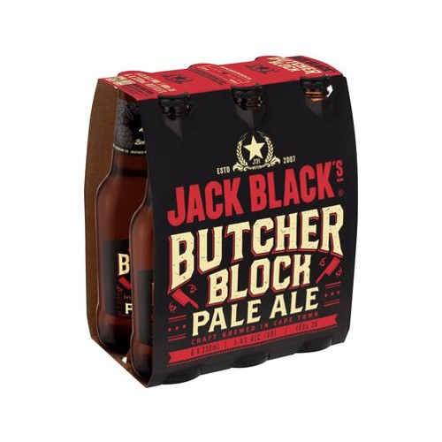 jack black beer butcher block nrb 6 x 330ml