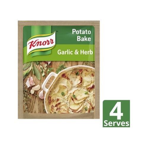 knorr garlic & herb potato bake 43g