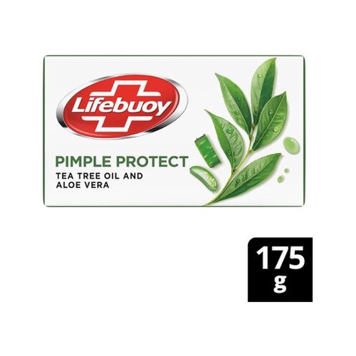lifebuoy even tone tea tree & aloe vera hygiene bar soap 175g