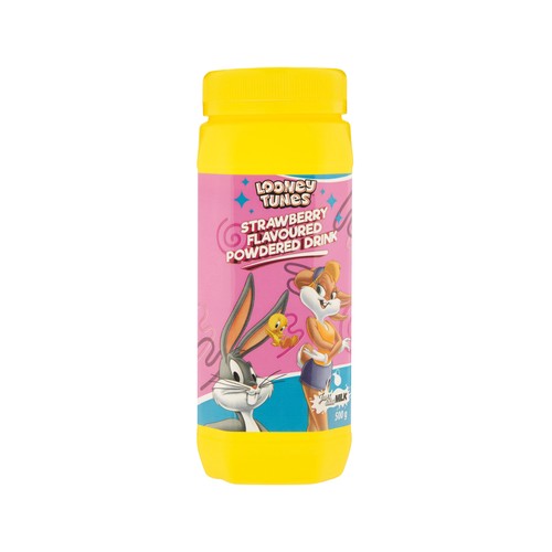 Looney Tunes Strawberry Flavoured Powdered Drink 500g