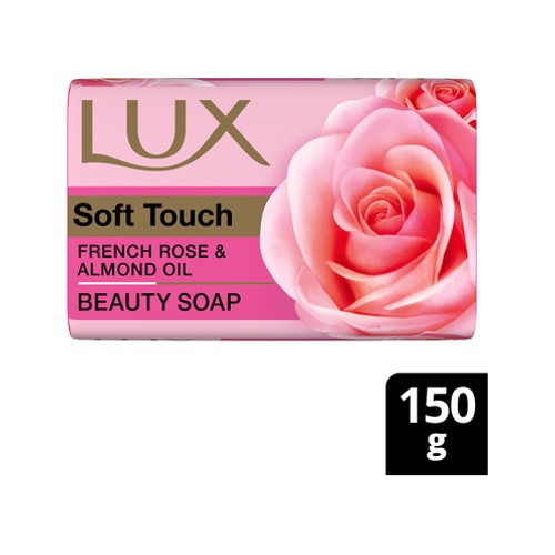 lux soft touch soap 150g