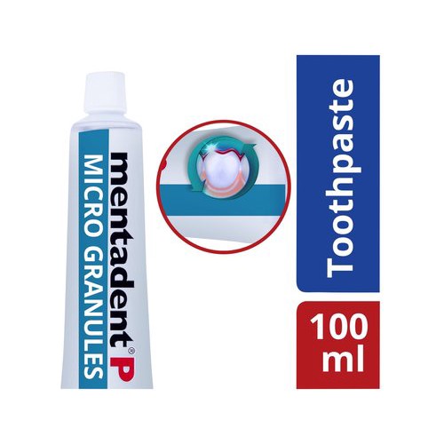 mentadent p micro granules fluoride toothpaste 100ml