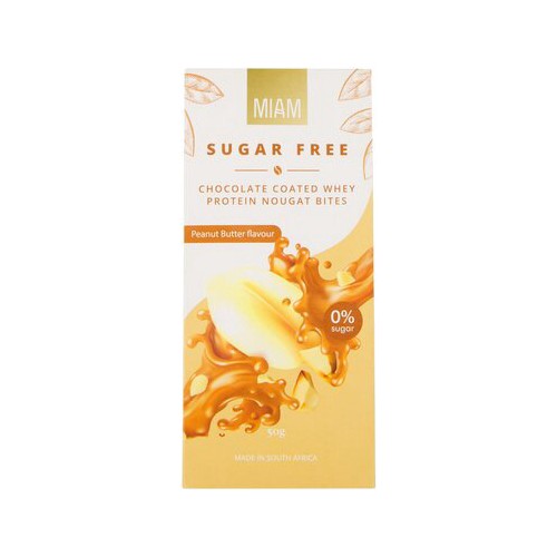 miam nougat peanut butter bites 50g