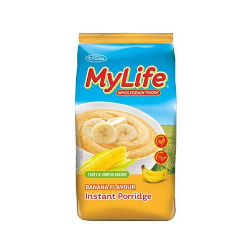 mylife banana flavour instant porridge 500g