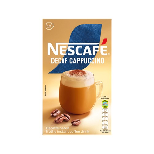 Nescafe Decaf Cappuccino 10 pack