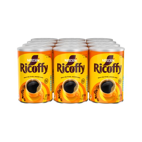 nescafe ricoffy coffee 750g x 12