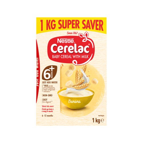 nestle cerelac stage 1 banana baby cereal with milk 1kg