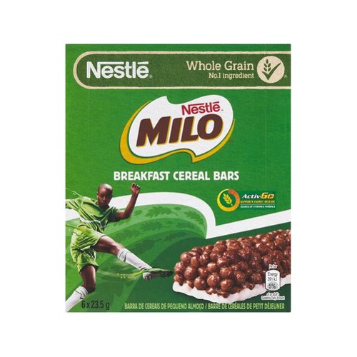 Nestle Milo Cereal Bar Multipack 6ea