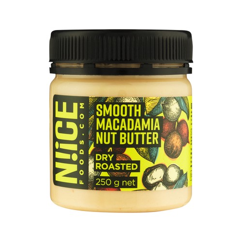 niice smooth macadamia nut butter 250g