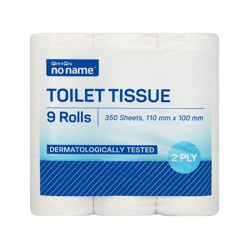 no name 2-ply toilet paper 9 pack