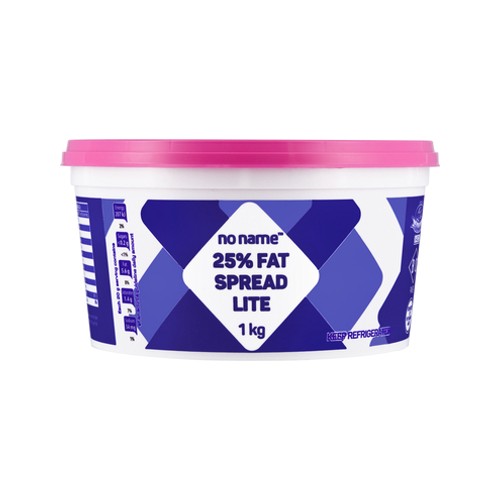 No Name 25% Lite Fat Spread 1kg