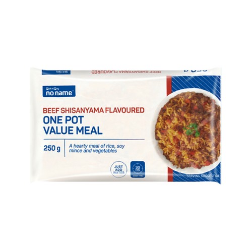 No Name Beef Shisanyama Flavoured One Pot Value Meal 250g