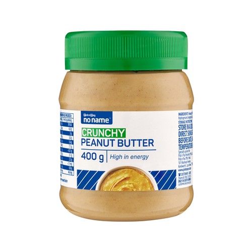 no name crunchy peanut butter 400g