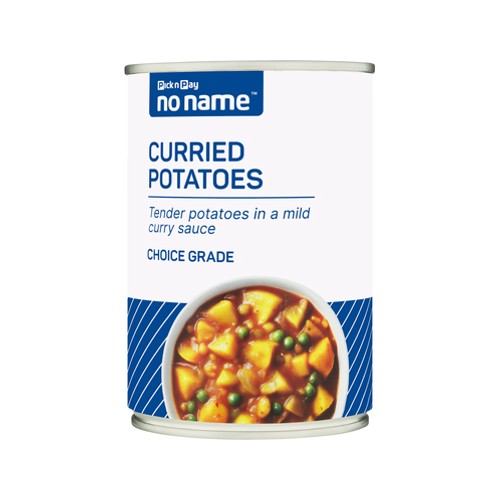 no name curried potatoes 410g