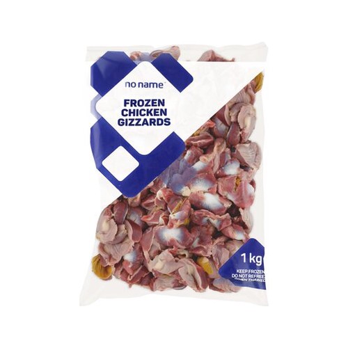 no name frozen chicken gizzards 1kg
