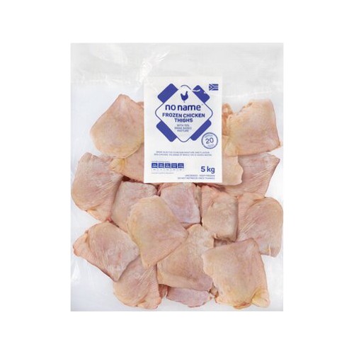 no name iqf frozen chicken thighs 5kg