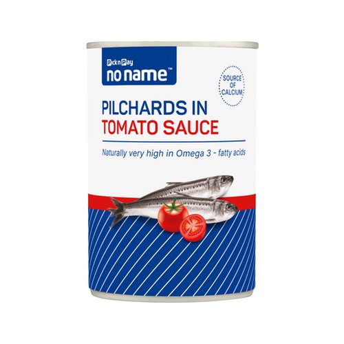 no name pilchards in tomato sauce 400g