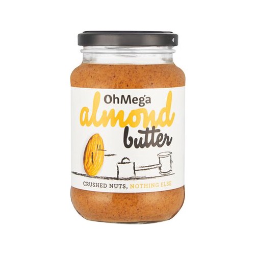 ohmega almond nut butter 400g