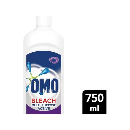 omo active multipurpose stain removal bleach cleaner 750ml