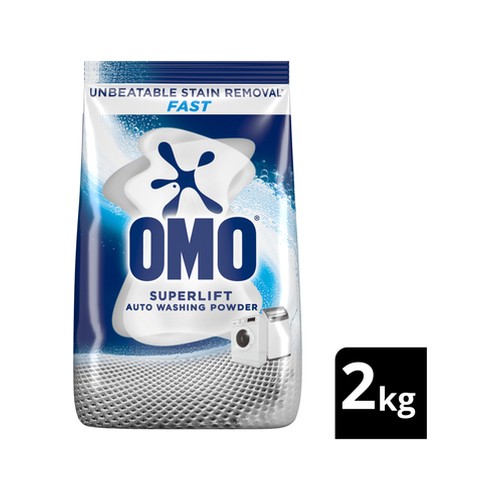 Omo Stain Removal Auto Washing Powder Detergent 2kg