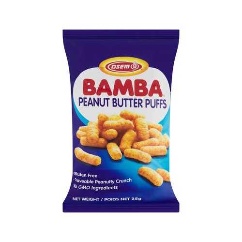 osem bamba peanut butter puffs 25g