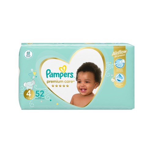 pampers premium care size 4 jumbo pack 52 nappies