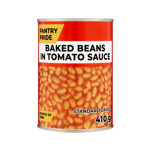 Pantry Pride Baked Beans in Tomato Sauce 400g
