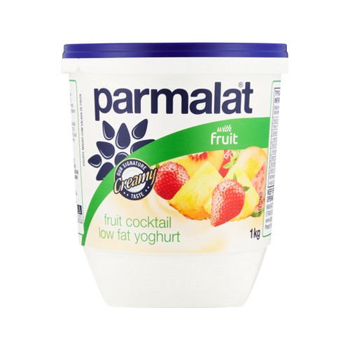 Parmalat Medium Fat Fruit Cocktail Yoghurt 1kg