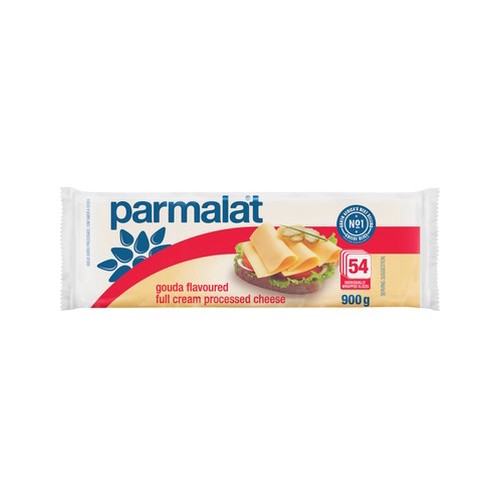 parmalat processed sliced gouda 900g