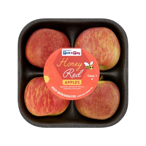 pnp apples honey red 4 apples