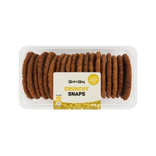 Pnp Bakehouse Crunchie Snaps 270g