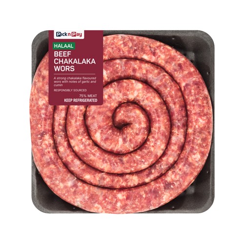 Pnp Beef & Pork Chakalaka Wors