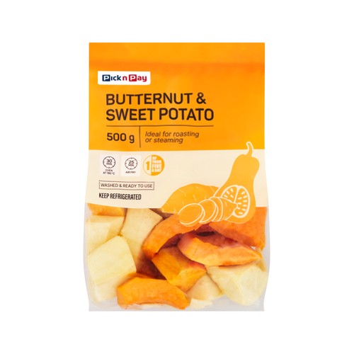 pnp butternut & sweet potato 500g