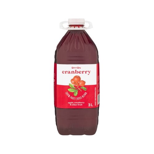 Pnp Cranberry Fruit Juice Blend 3l