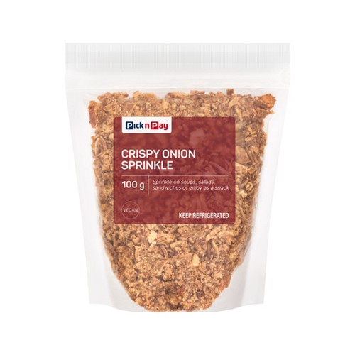 pnp crispy onion sprinkle 100g