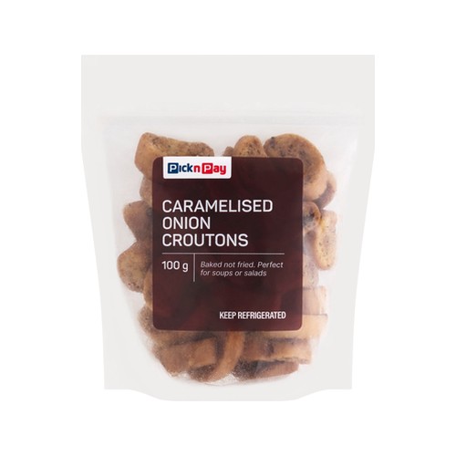 pnp croutons with caramelised onion 100g