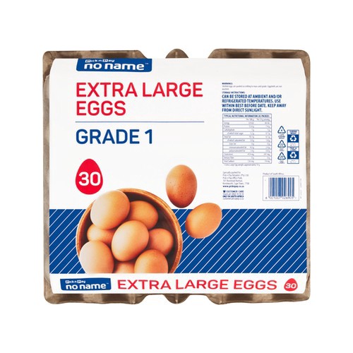 pnp extra large eggs 30 pack