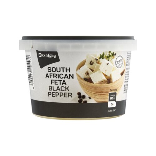 Pnp Feta Cheese with Black Pepper 200g