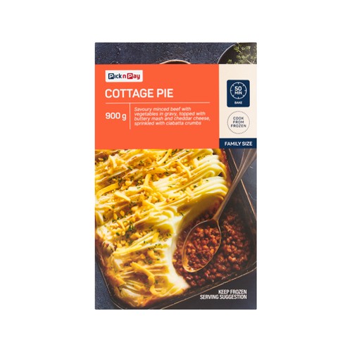 Pnp Frozen Cottage Pie 900g