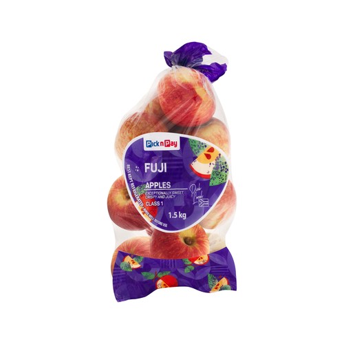 pnp fuji apples 15kg